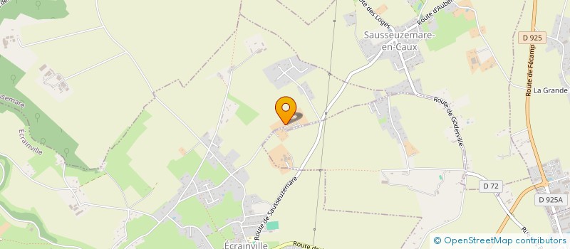 localisation de l'entreprise EARL DE LA FERME MARTIN  ECRAINVILLE