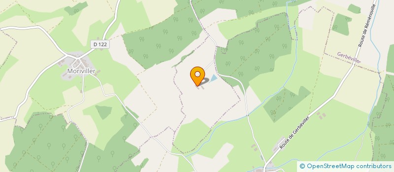 localisation de l'entreprise EARL DE LA FERME MIDON  GERBEVILLER