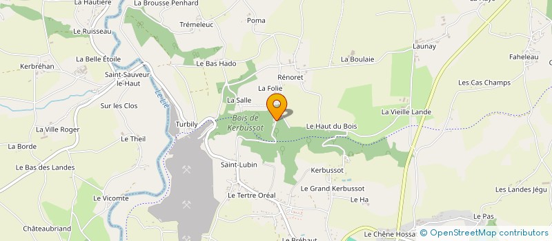 localisation de l'entreprise EARL DE LA FOLIE à LE CAMBOUT