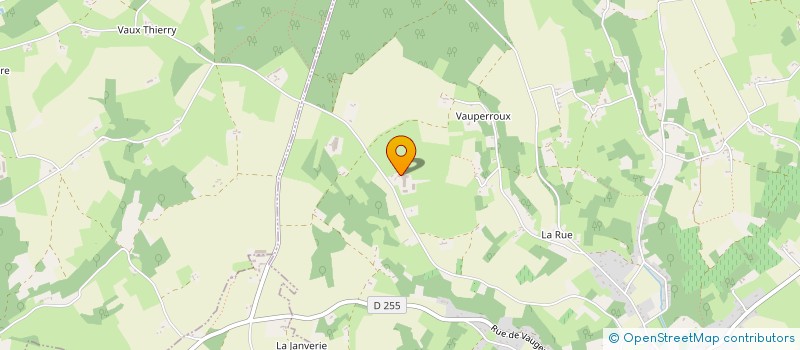 localisation de l'entreprise EARL DE LA FORET  CHAHAIGNES