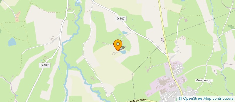 localisation de l'entreprise EARL DE LA FOURASSE  VILLEFRANCHE-D'ALLIER