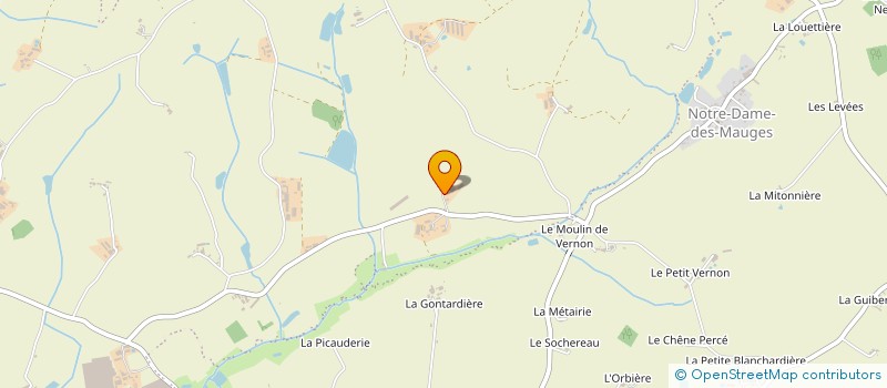 localisation de l'entreprise EARL DE LA FOY à MONTREVAULT-SUR-EVRE