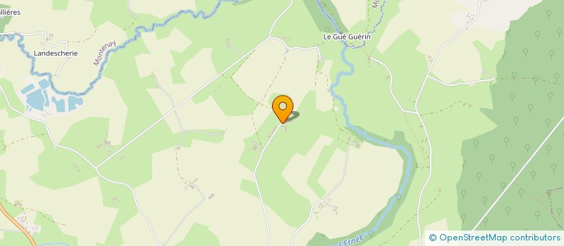 localisation de l'entreprise EARL DE LA FRETIERE  CHAILLAND