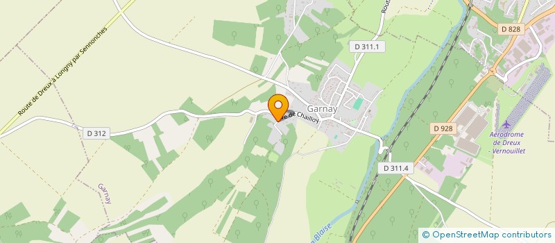 localisation de l'entreprise EARL DE LA GARANCE à GARNAY