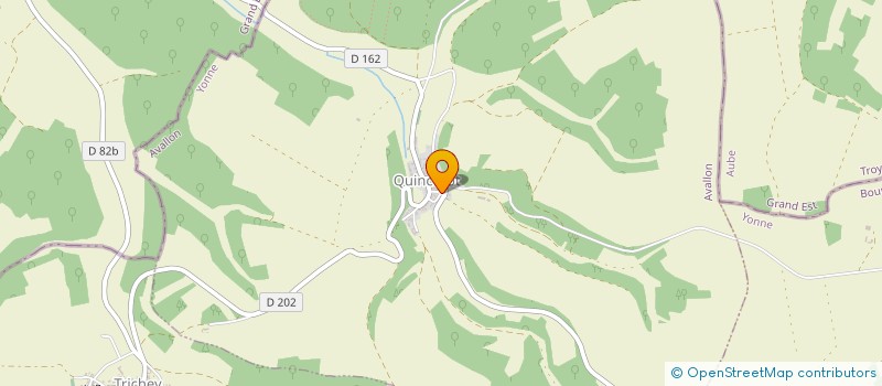 localisation de l'entreprise EARL DE LA GARENNE à QUINCEROT