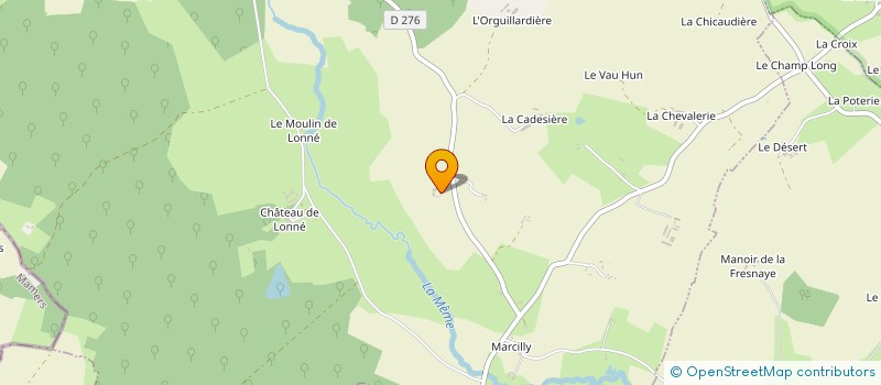 localisation de l'entreprise EARL DE LA GAUDRIERE à IGE