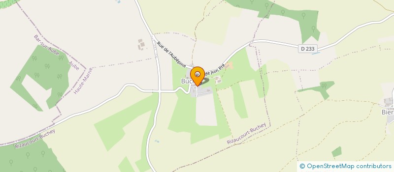 localisation de l'entreprise EARL DE LA GAZONNE à RIZAUCOURT-BUCHEY