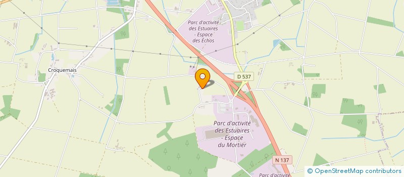 localisation de l'entreprise EARL DE LA GIBARDERIE  DERVAL