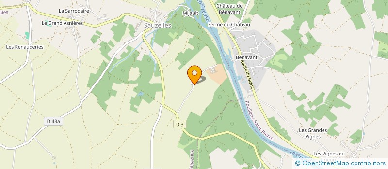 localisation de l'entreprise EARL DE LA GIRAUDERIE à LUREUIL