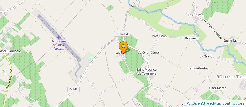 localisation de l'entreprise EARL DE LA GRAND VAUD à REAUX SUR TREFLE