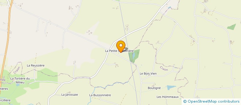 localisation de l'entreprise EARL DE LA GRANDE GAUDINIERE à ATHEE