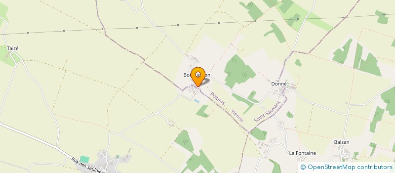 localisation de l'entreprise EARL DE LA GRANDE MARE  COULOMBIERS