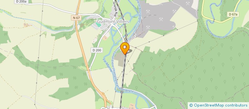 localisation de l'entreprise EARL DE LA GRANDE VALLEE à GUDMONT-VILLIERS