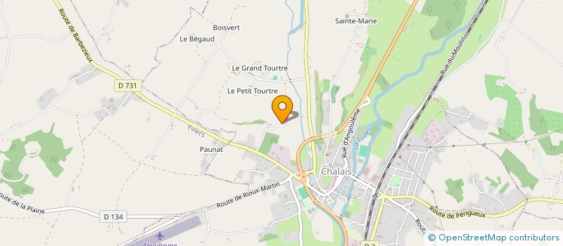 localisation de l'entreprise EARL DE LA GRANGE à BARDENAC