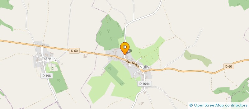 localisation de l'entreprise EARL DE LA GRANGE AUX BOIS à NULLY