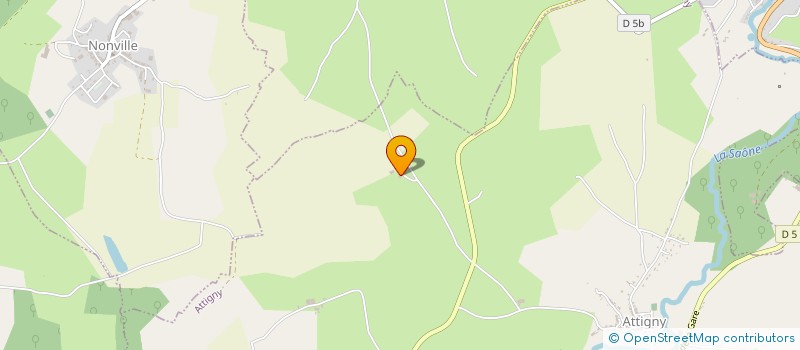 localisation de l'entreprise EARL DE LA GRANGE BATIN  ATTIGNY