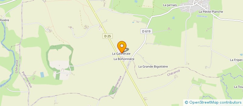 localisation de l'entreprise EARL DE LA GUESNERAIE à POMMERIEUX