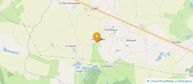 localisation de l'entreprise EARL DE LA GUETTE à SOUGE