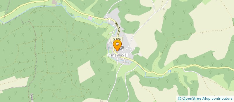 localisation de l'entreprise EARL DE LA HAEVAS à OSNE-LE-VAL