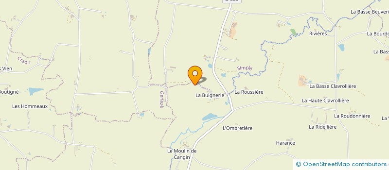 localisation de l'entreprise EARL DE LA HALBAUDIERE à PREE-D'ANJOU