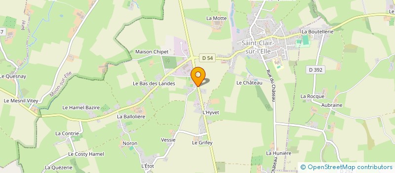 localisation de l'entreprise EARL DE LA HAYE  COUVAINS