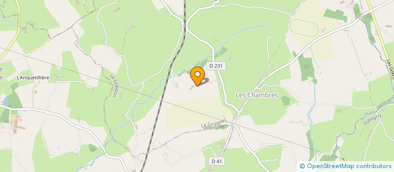 localisation de l'entreprise EARL DE LA HENRIERE à LE GRIPPON