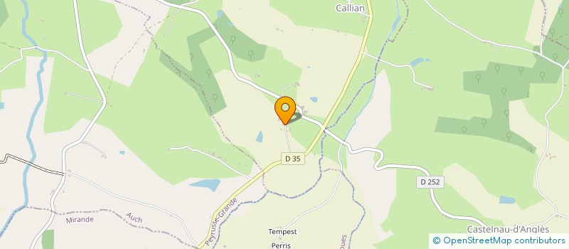localisation de l'entreprise EARL DE LA HILLANE à CALLIAN