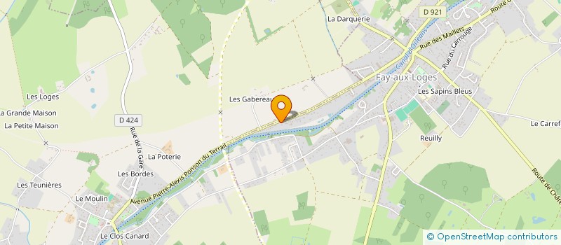 localisation de l'entreprise EARL DE LA HOUILLERE à FAY-AUX-LOGES