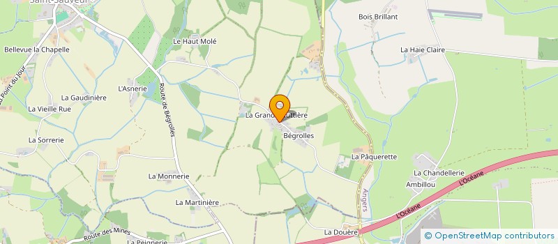 localisation de l'entreprise EARL DE LA HUTTIERE à LOIREAUXENCE