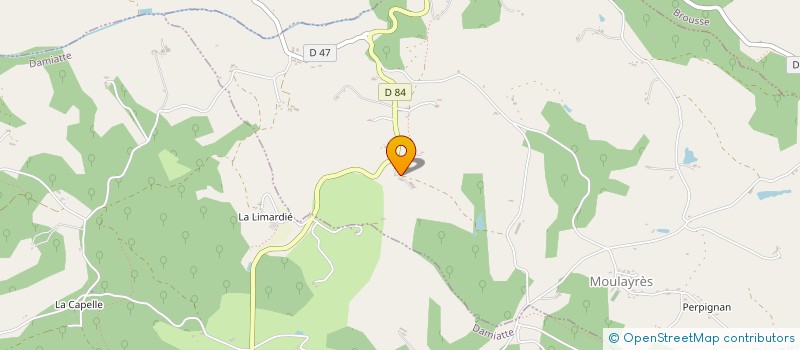 localisation de l'entreprise EARL DE LA JANSOUNIE  GRAULHET