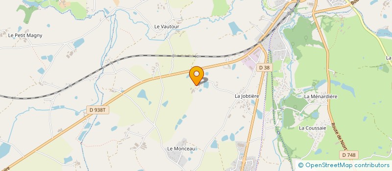localisation de l'entreprise EARL DE LA LAITIERE à BRESSUIRE