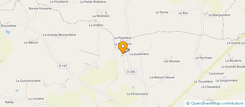 localisation de l'entreprise EARL DE LA LAMBERDIERE à CHAMPGENETEUX