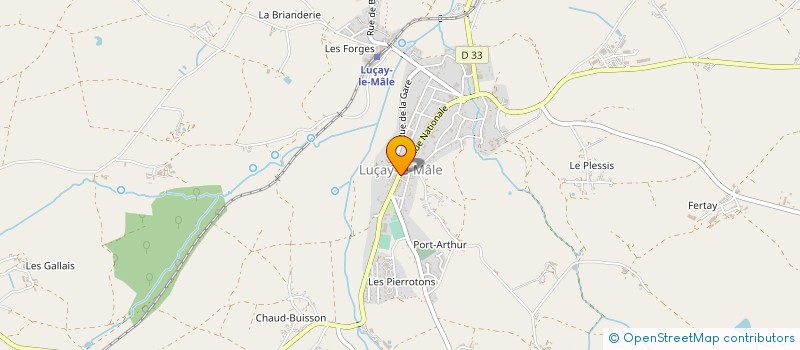 localisation de l'entreprise EARL DE LA LANDE à LUCAY-LE-MALE