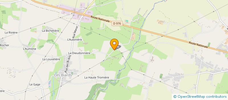 localisation de l'entreprise EARL DE LA LANDE PLION à ISIGNY-LE-BUAT