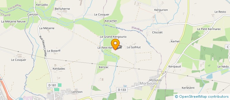 localisation de l'entreprise EARL DE LA LIGNE à LOCQUELTAS