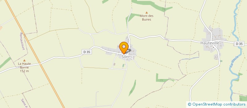 localisation de l'entreprise EARL DE LA LINIERE  SON