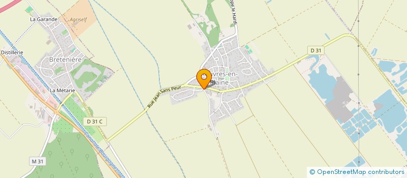 localisation de l'entreprise EARL DE LA LIOTTE  ROUVRES-EN-PLAINE