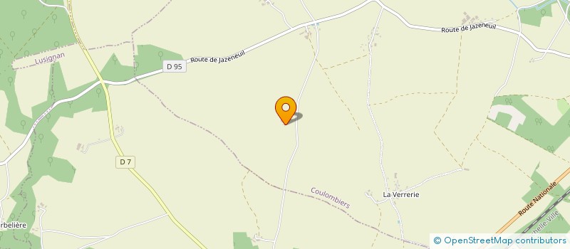 localisation de l'entreprise EARL DE LA LOGE à CURZAY-SUR-VONNE