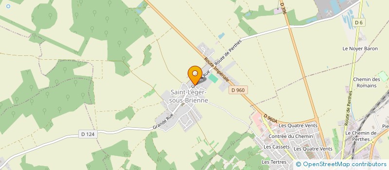 localisation de l'entreprise EARL DE LA LOGE MADAME à PERTHES-LES-BRIENNE