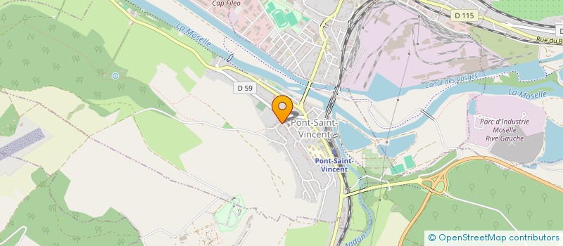 localisation de l'entreprise EARL DE LA LOUVIERE  BAINVILLE-SUR-MADON