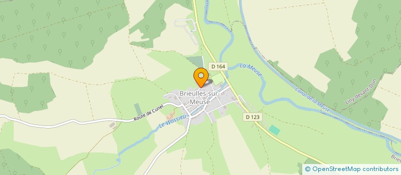 localisation de l'entreprise EARL DE LA MAISON CARREE à BRIEULLES-SUR-MEUSE