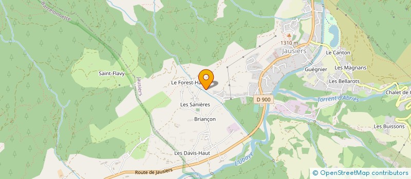 localisation de l'entreprise EARL DE LA MAISON HAUTE  JAUSIERS