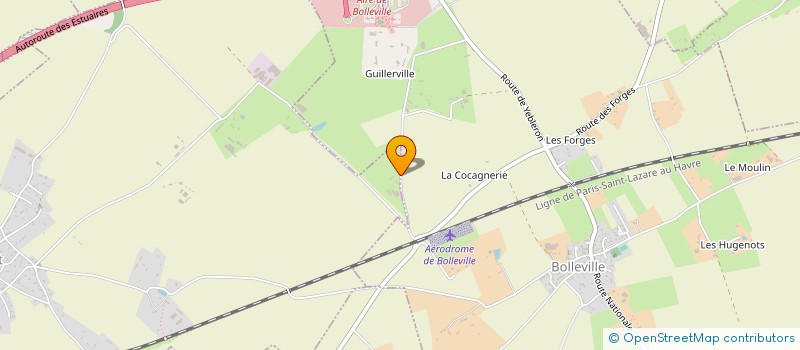 localisation de l'entreprise EARL DE LA MAISON ROUGE  RAFFETOT