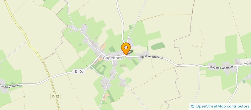 localisation de l'entreprise EARL DE LA MALADRERIE  YVRENCH