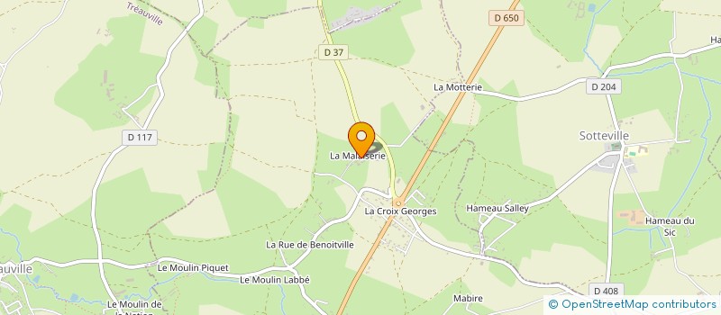 localisation de l'entreprise EARL DE LA MALAISERIE à BENOITVILLE