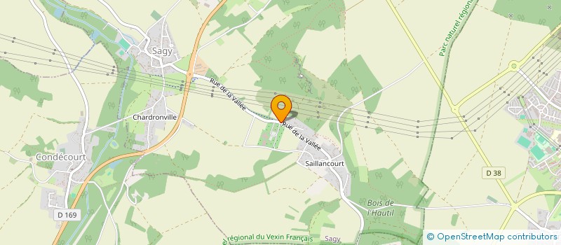 localisation de l'entreprise EARL DE LA MARAICHE  SAGY