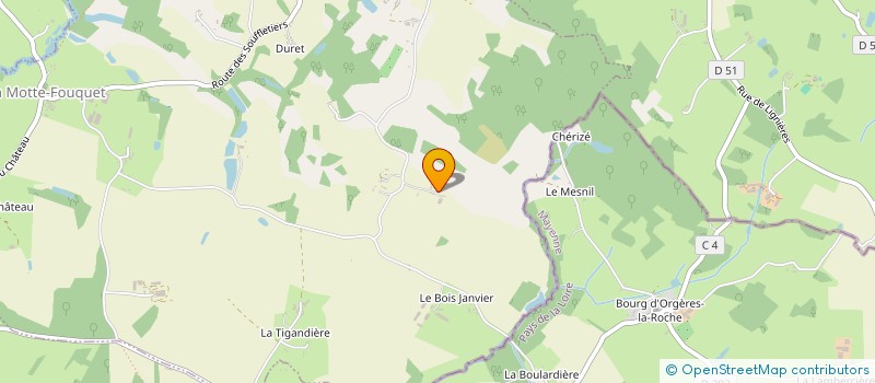 localisation de l'entreprise EARL DE LA MARTINIERE à LE GRAIS