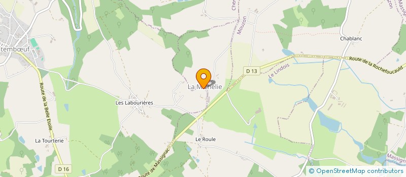 localisation de l'entreprise EARL DE LA MICHELIE à LE LINDOIS