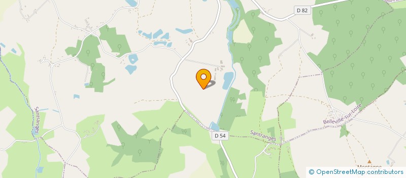 localisation de l'entreprise EARL DE LA MINISTRIE  SANTRANGES