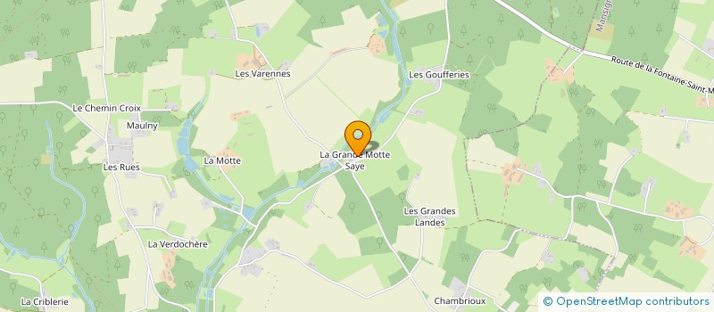 localisation de l'entreprise EARL DE LA MOTTE à SAINT JEAN DE LA MOTTE